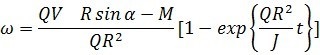 射流旋轉(zhuǎn)角速度計(jì)算公式